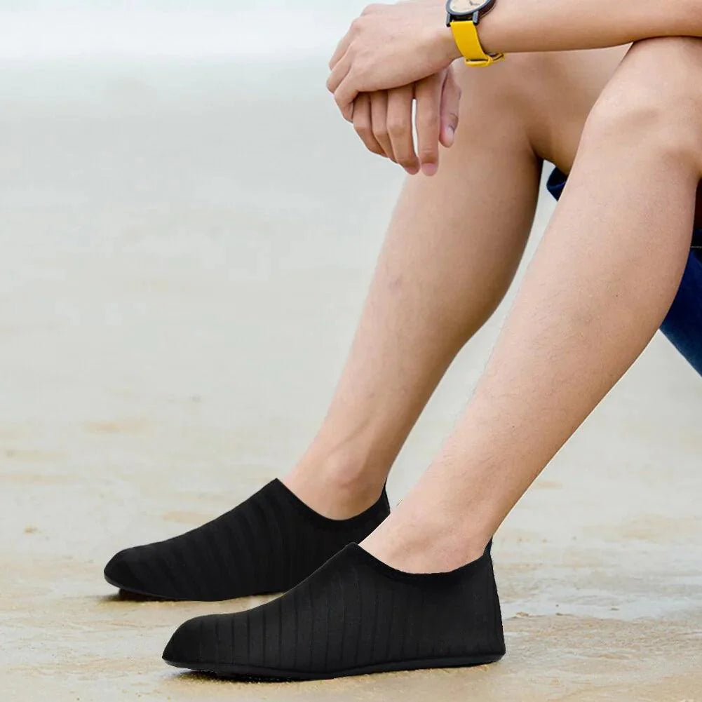 AquaFlex Unisex Water Shoes - Quick-Dry Beach Yoga Swim Socks