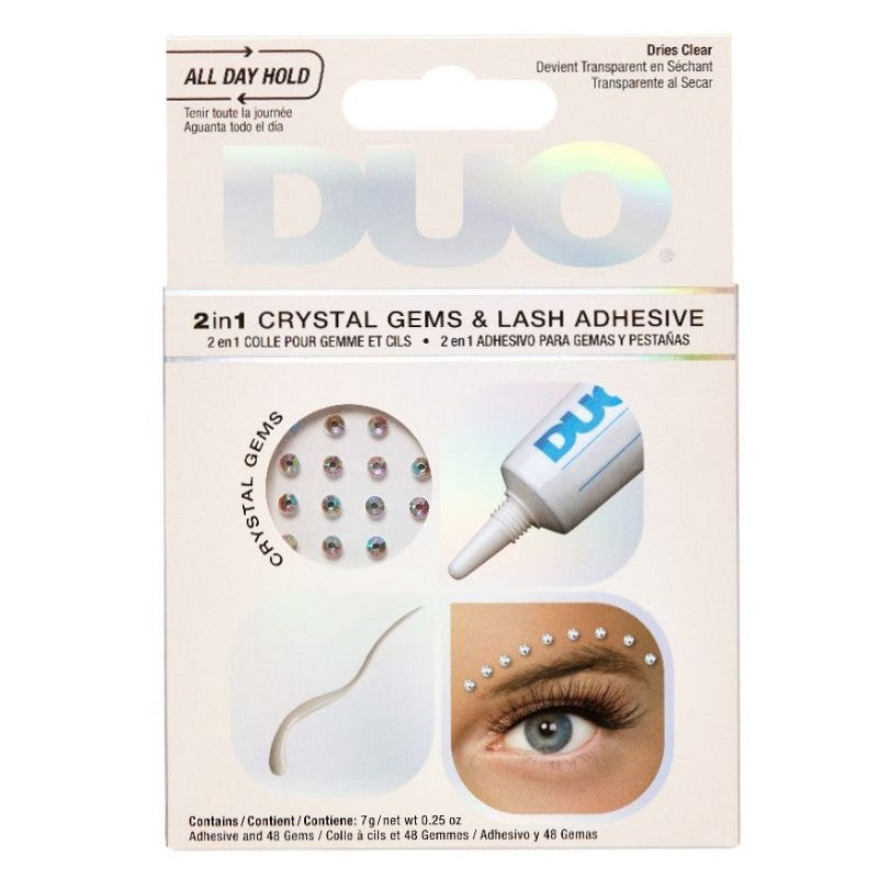 DUO 2 in 1 Crystal Gems & Lash Adhesive