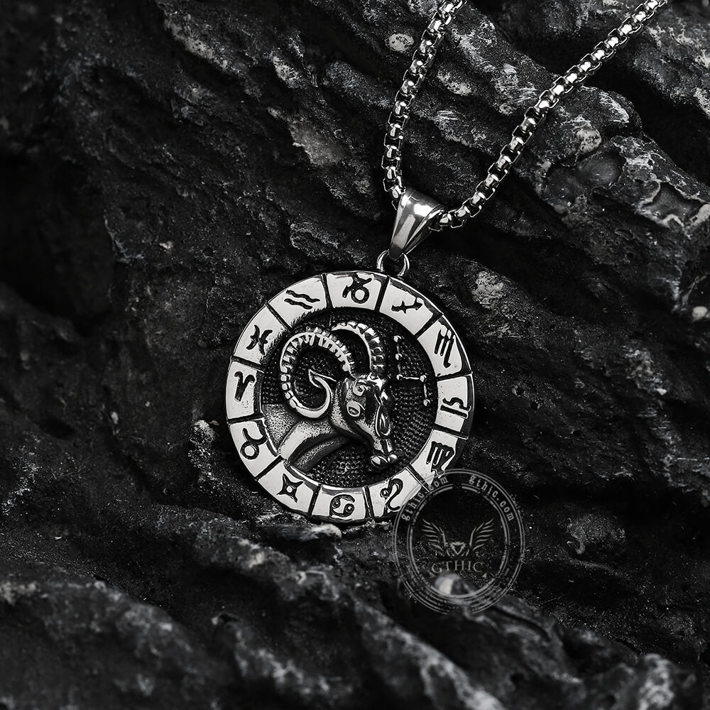 Colgante de acero inoxidable Aries