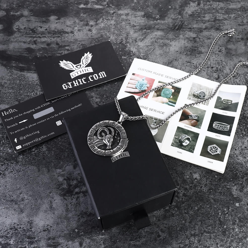 Colgante de acero inoxidable Aries