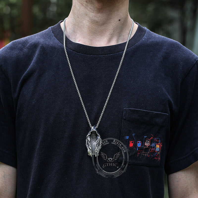 Colgante de acero inoxidable rompevientos Assassin