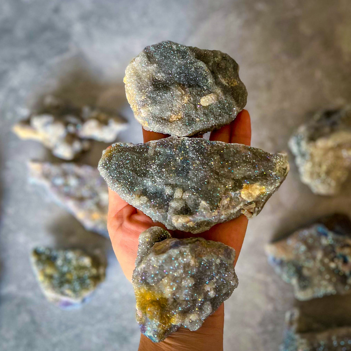 Aura Sphalerite Raw Crystals