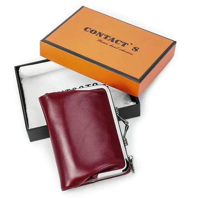 Authentic Leather Ladies' Wallet