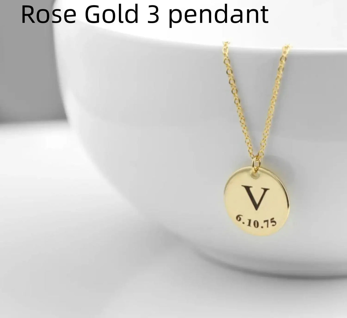Personalized Pendant Stainless Steel Necklace - Lootquake