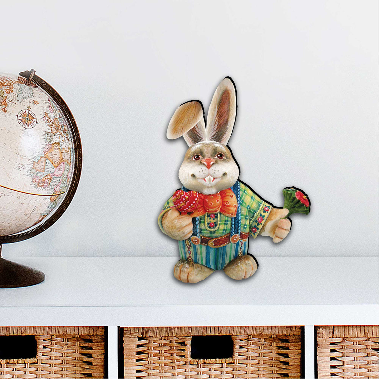 Father Bunny Easter Door Decor by G. DeBrekht - Easter Spring Decor - 8154423H