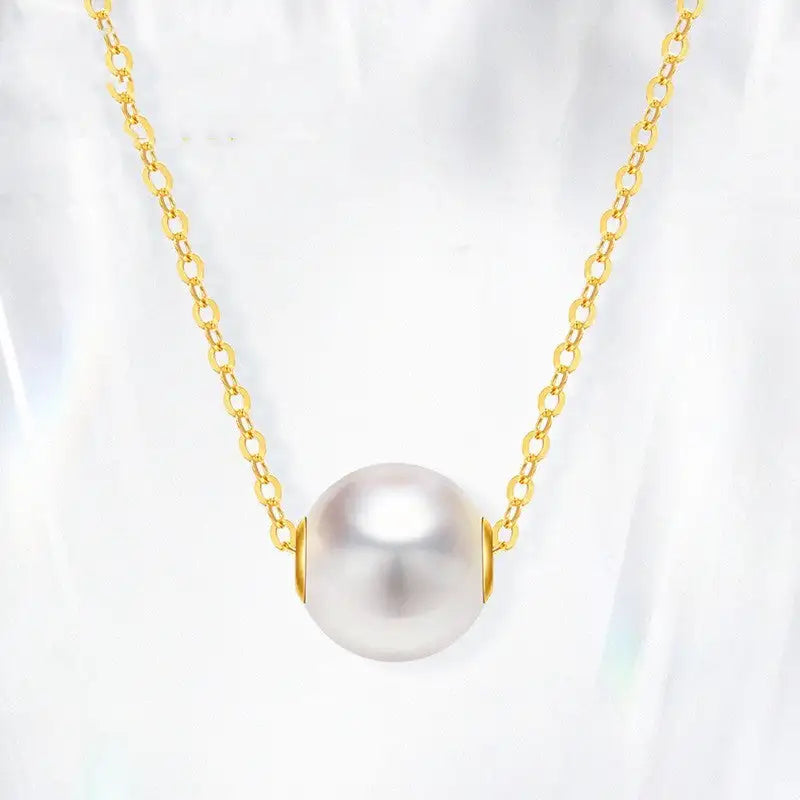 18K Gold Necklace Women's Fashion DIY Accessories - Lootquake