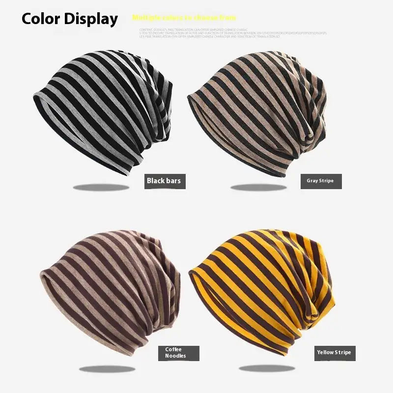 Big Head Circumference Trendy Men Pure Cotton Breathable Pullover Hat - Lootquake