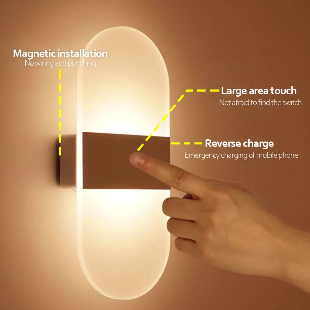 USB Powered Indoor Wall Lamp - Lootquake