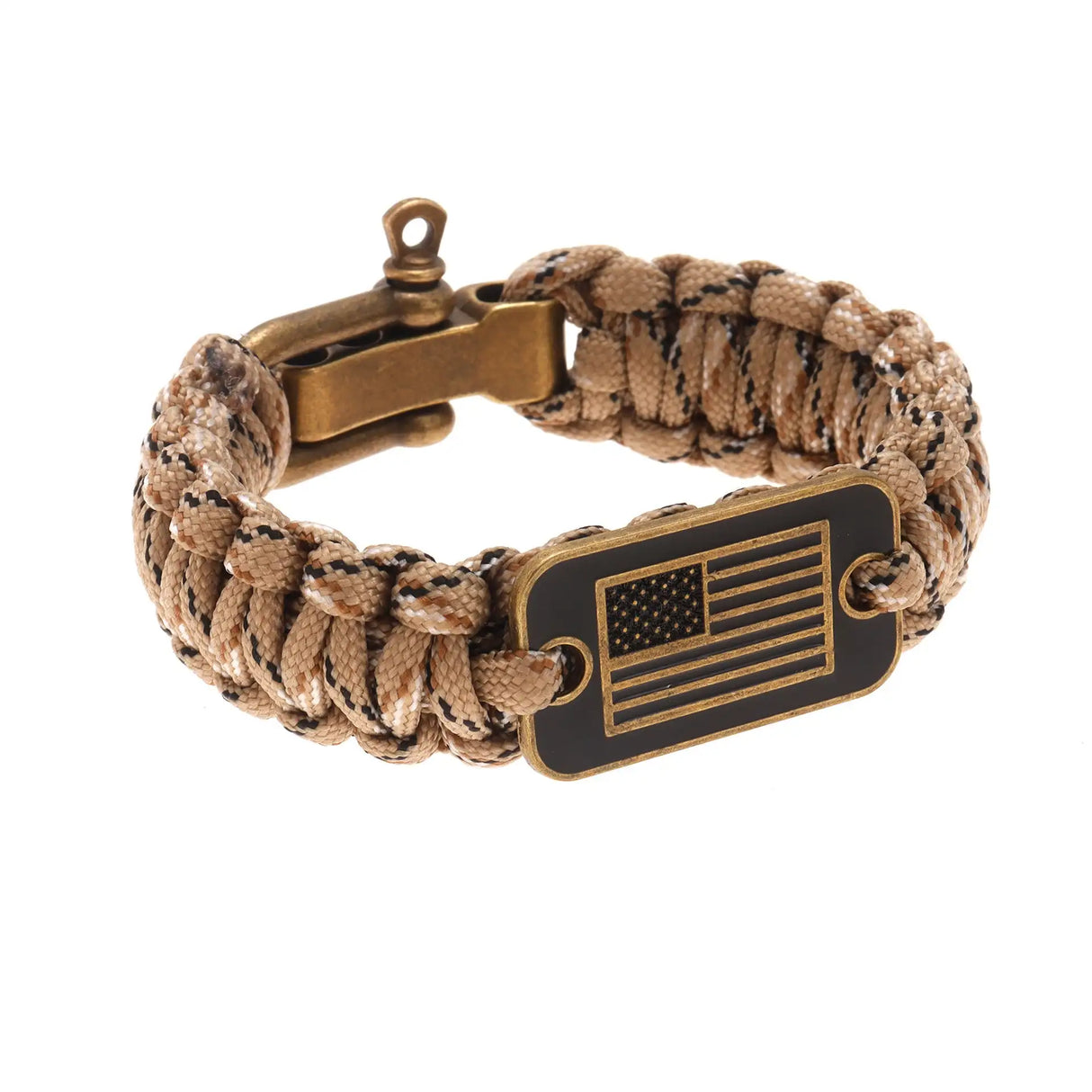 Outdoor Paracord Bracelet Survival Zinc Alloy - Lootquake