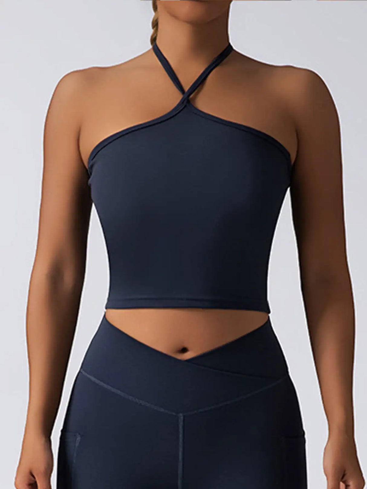 Crop Top With Built In Pads Sports Bras For Women - Lootquake