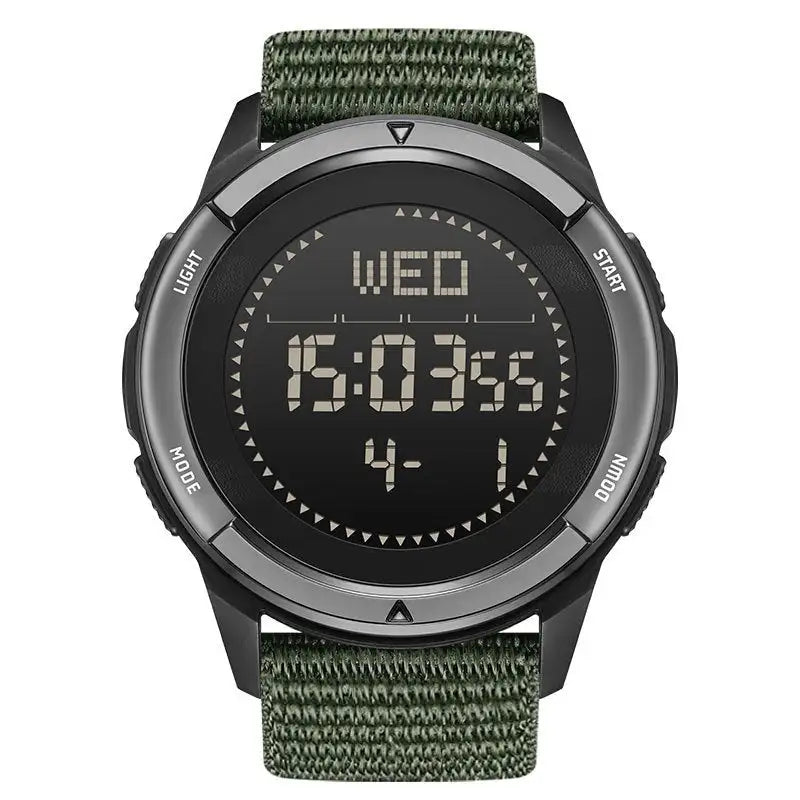 Outdoor Smart Watch with Pedometer and Compass, AMOLED Screen, Waterproof - Lootquake