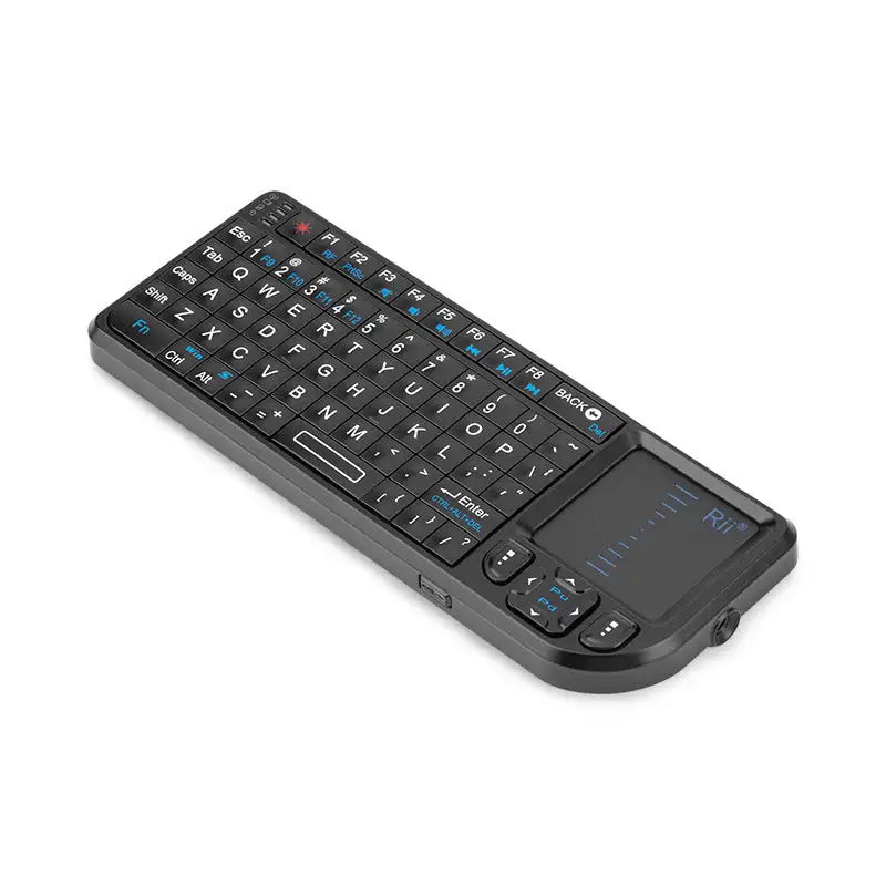 Mini Wireless Keyboard with Backlight Laser Pointer Multimedia for TV Computer - Lootquake