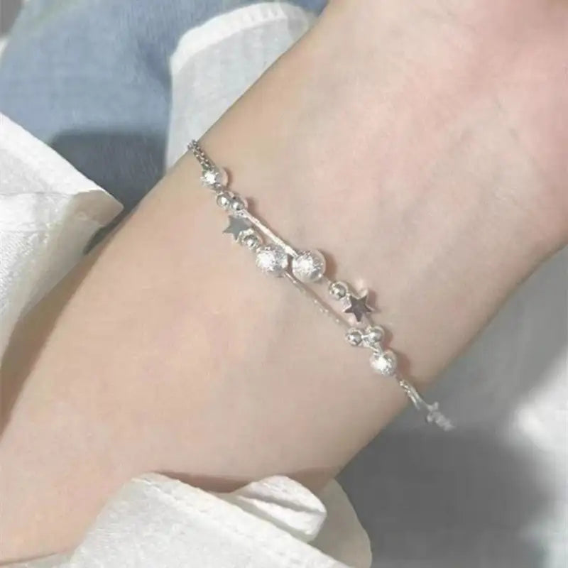 Design Double Circles Star Bracelet Female Fashion - Lootquake