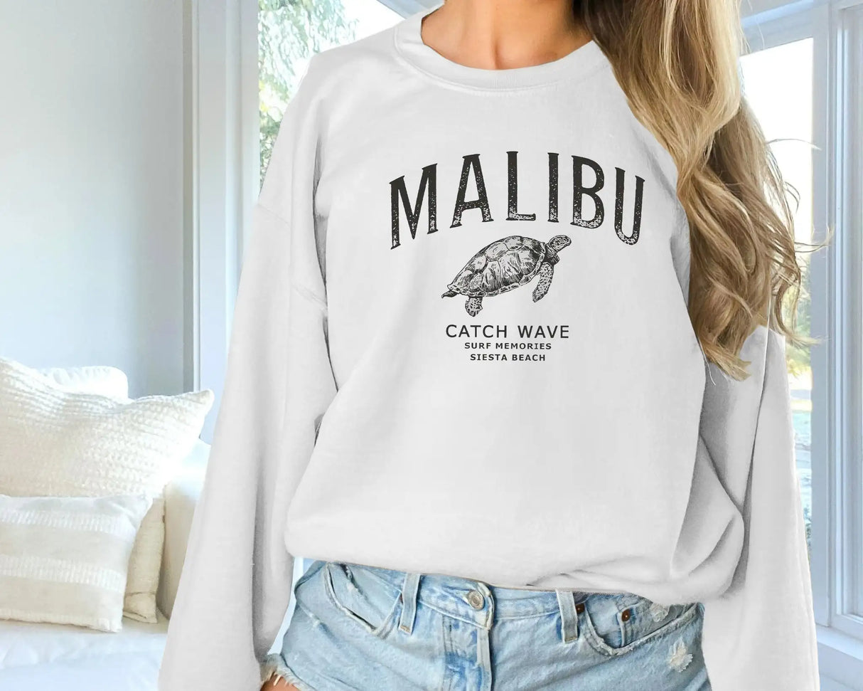 Women's Fashionable Solid Color Printed Long Sleeved Sweatshirt - Lootquake