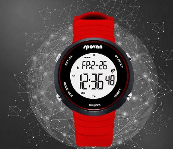 Smart Bluetooth Sports Watch Stylish Step Meter
