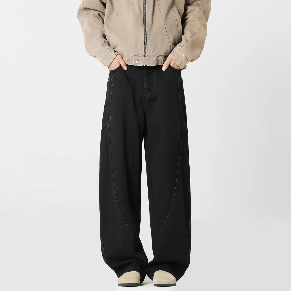 American Washed Machete Cargo Jeans - Lootquake