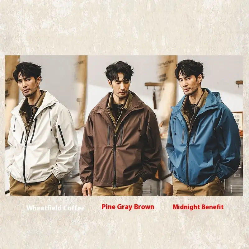 American Retro Outdoor Outdoor Jacket Coat Men - Lootquake