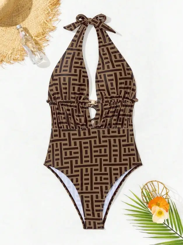 Women's Two-piece Casual Swimsuit P272 Decor - Lootquake