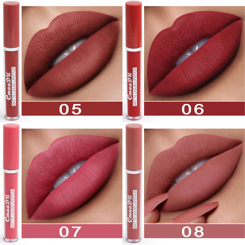 Women's Non-stick Cup Waterproof Matte Lipstick - Lootquake