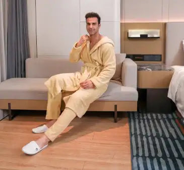 Men's Fibre Velvet Gown Set - Lootquake