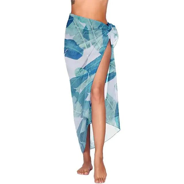 Beachside Bliss Sarong Wraps - Lightweight, Versatile Cover-Up for Effortless Beach Style
