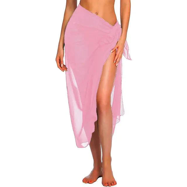 Beachside Bliss Sarong Wraps - Lightweight, Versatile Cover-Up for Effortless Beach Style