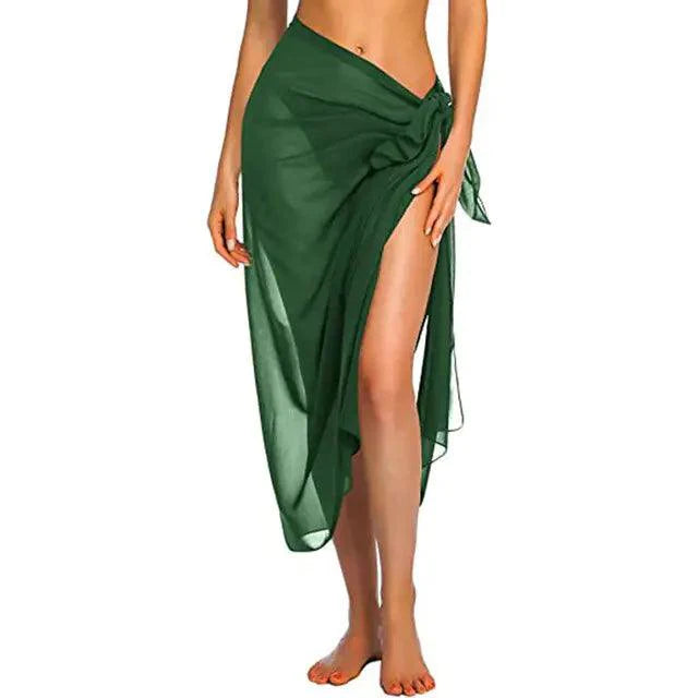 Beachside Bliss Sarong Wraps - Lightweight, Versatile Cover-Up for Effortless Beach Style