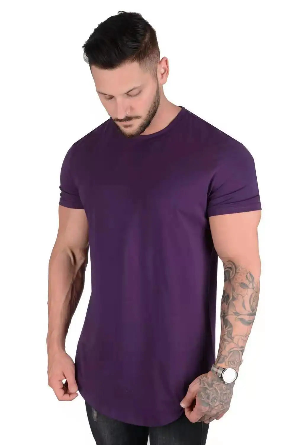 Men's Casual Short-sleeved Sports Fitness T-shirt - Lootquake