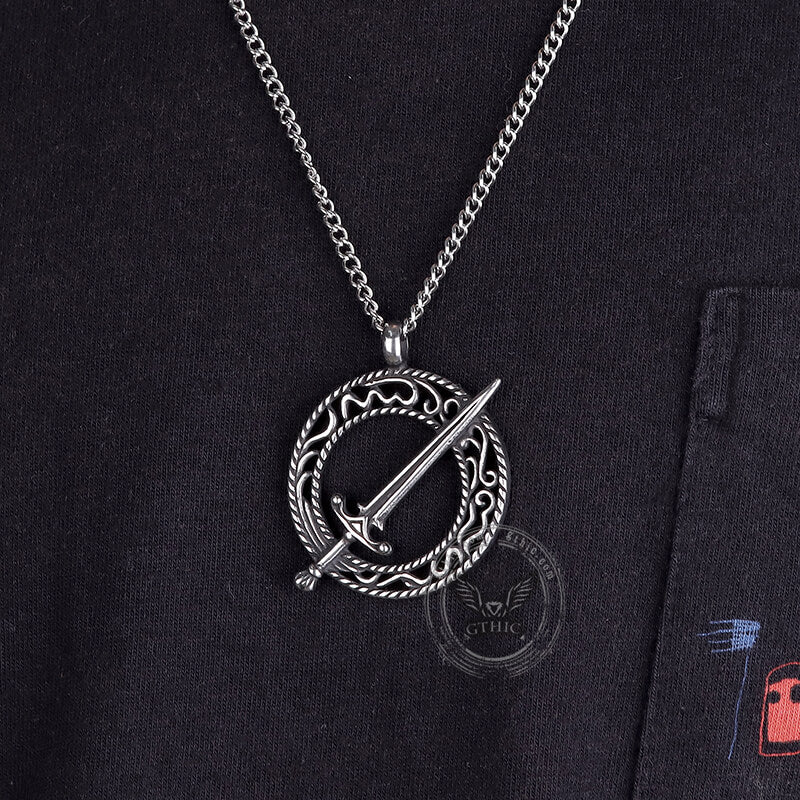 Colgante de acero inoxidable Blades Of Darkmoon