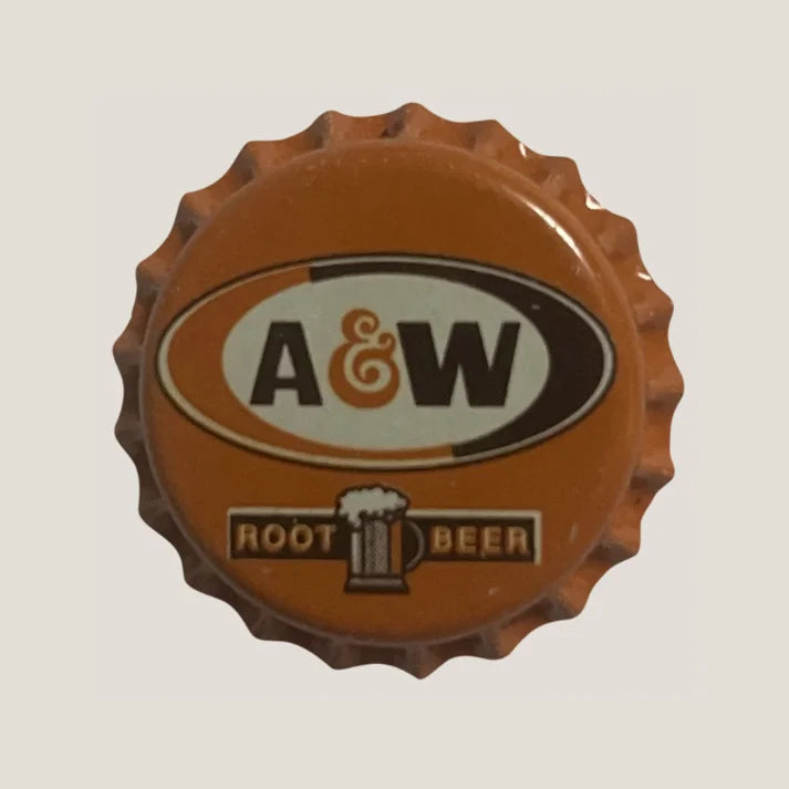 Blast from the Past A&W Root Beer Bottle Cap 80s Collectible