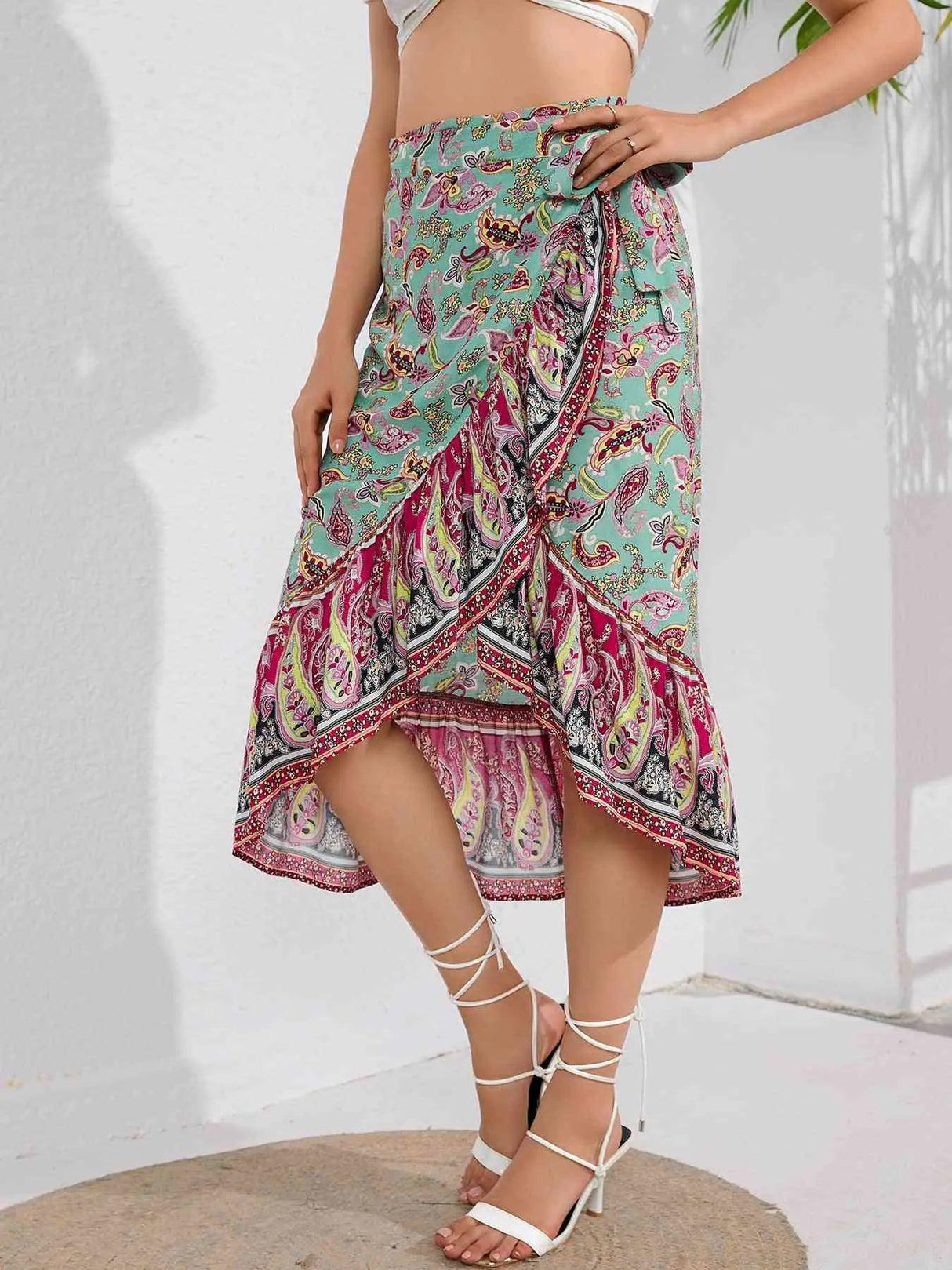 Boho Bliss Midi Skirt