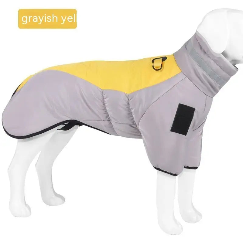 New Winter Dog Coat Waterproof Pet Clothes For Medum Large Dogs Warm Thicken Dog Vest Custome Labrador Jacket - Lootquake