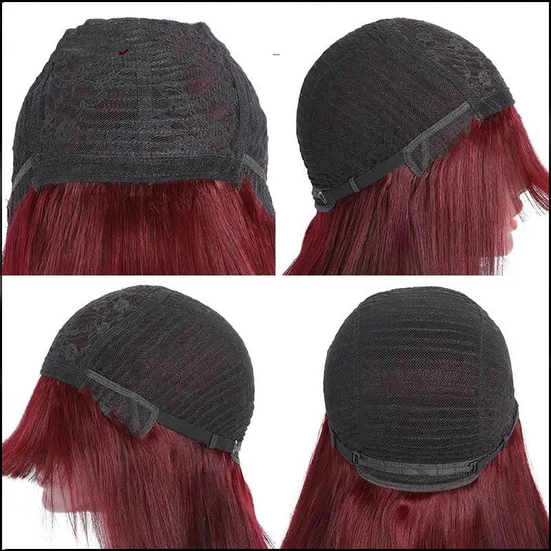 Bangs Short Hair Wig Breathable And Natural - Lootquake