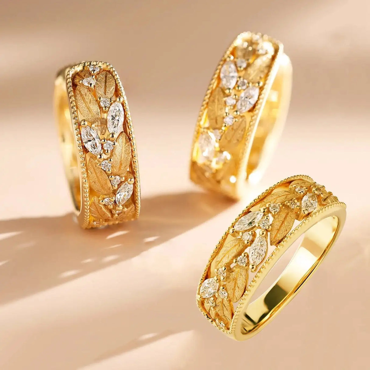 Retro Fashionable Horse Eye Diamond Laurel Earrings - Lootquake