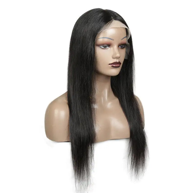 Lace real human hair wig headgear - Lootquake