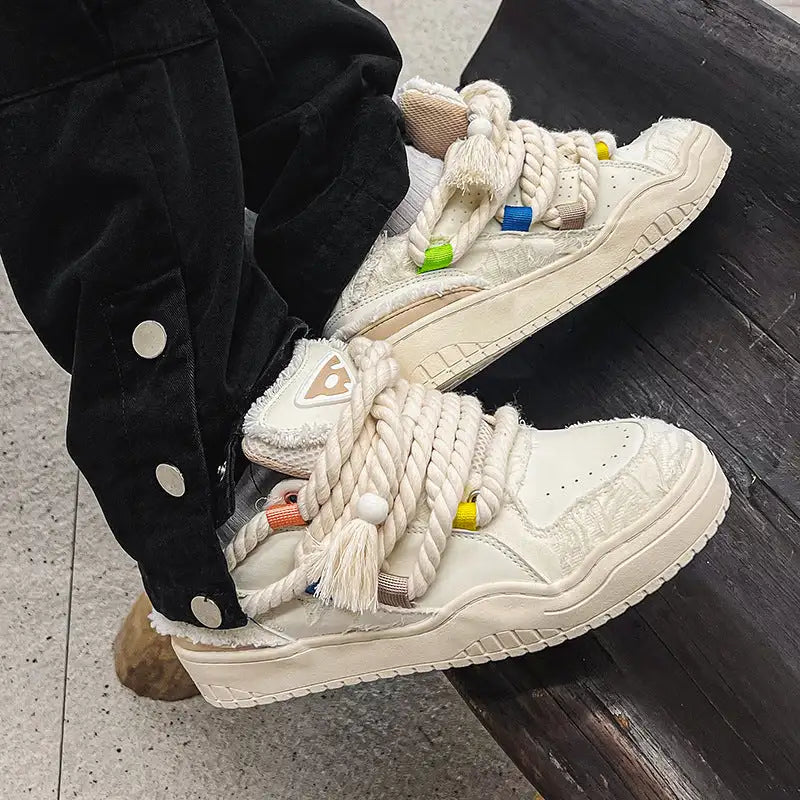 Fashion Hong Kong Style Retro Minority Men's Shoes - Lootquake