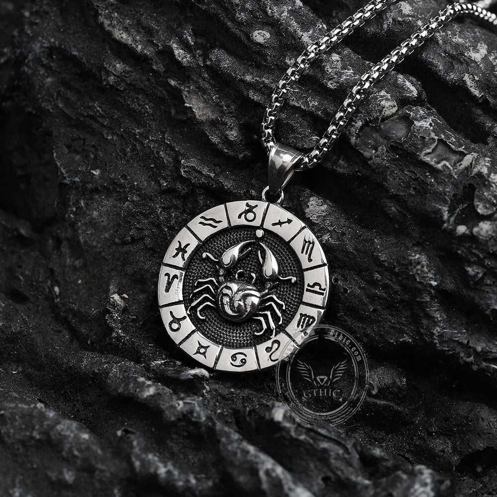 Cancer Stainless Steel Pendant