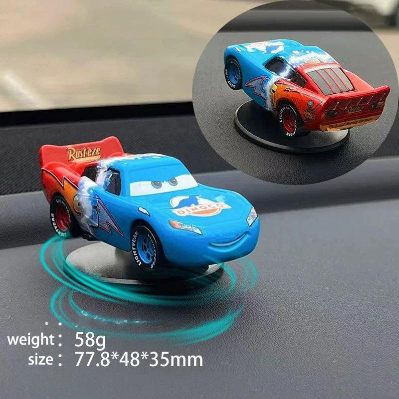Car For lightning mcqueen Drift Rotating Ornaments Auto Dashboard Turning AE86 Model Deco Car Center Console Decoration