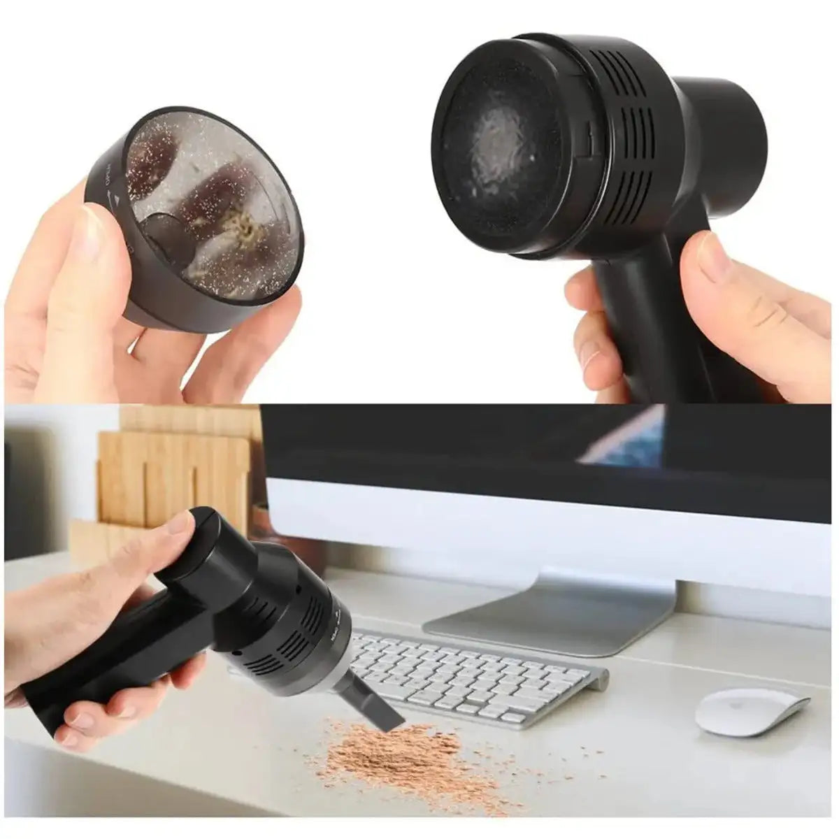 Portable Cordless Electric Air Duster, Rechargeable, Strong - Lootquake