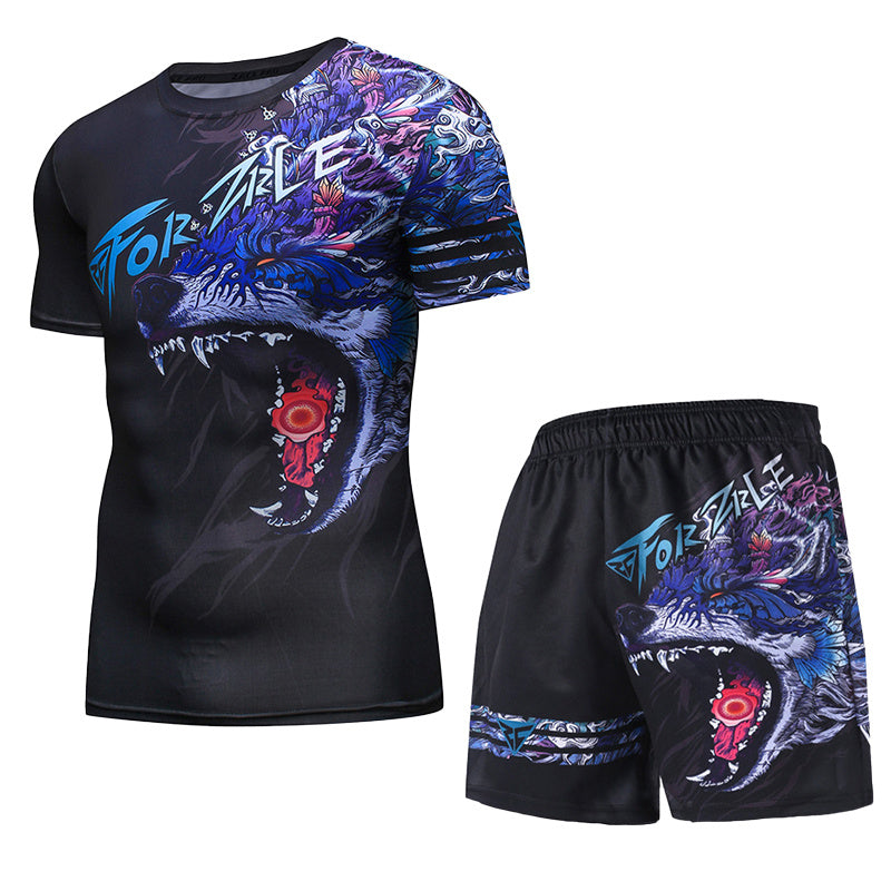 Men's Sweat-absorbent Quick-drying Fitness Suit - Lootquake