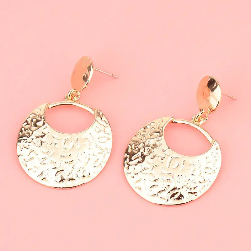 European And American Fashion Exaggerated Irregular Earrings Simple Geometric Female Vintage Earrings - Lootquake