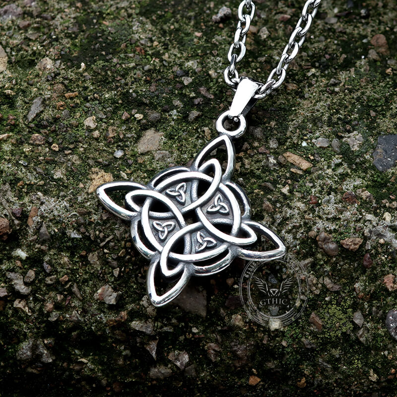 Celtic Triquetra Stainless Steel Pendant