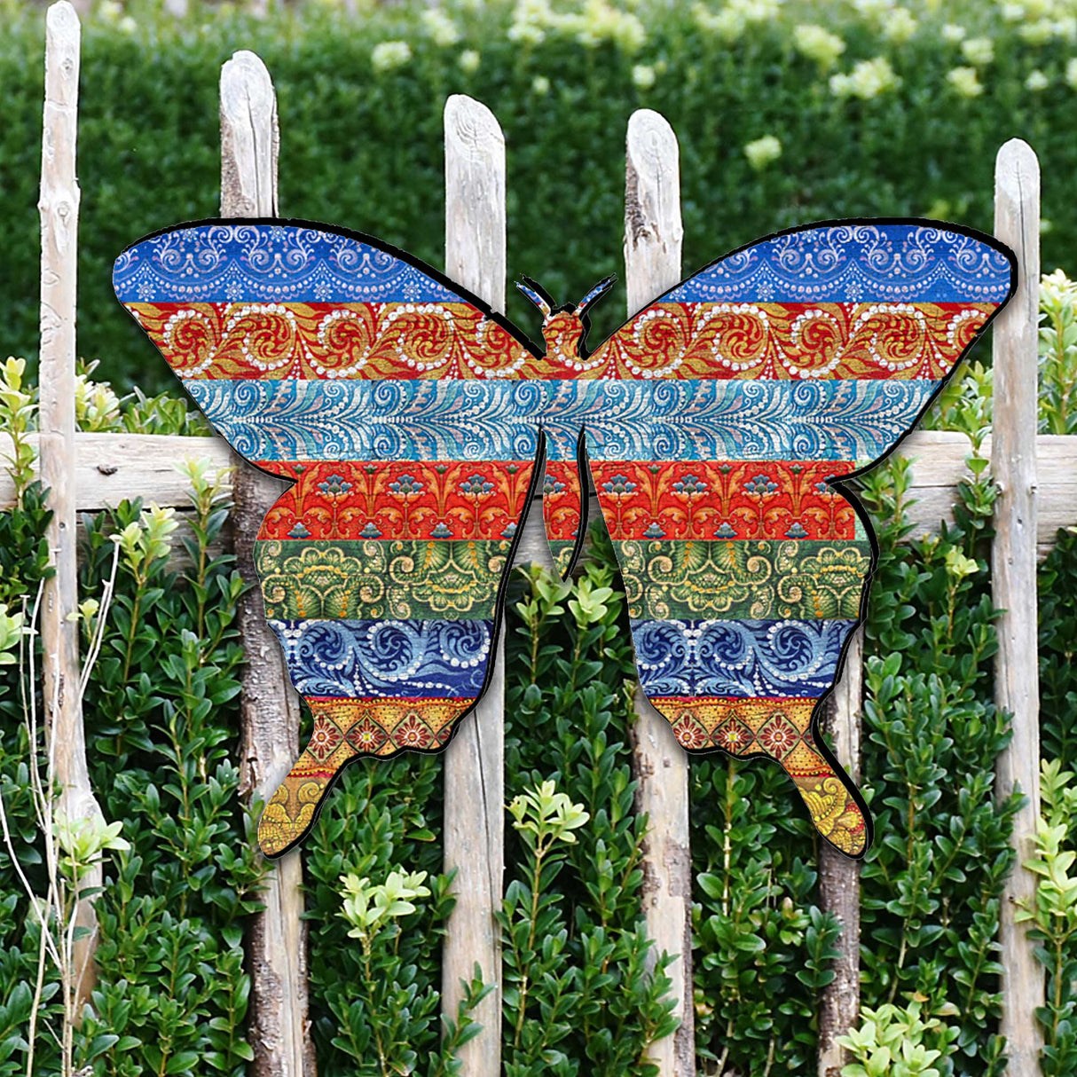 Quilted Butterfly Easter Door Decor by G. DeBrekht - Easter Spring Decor - 8198718H