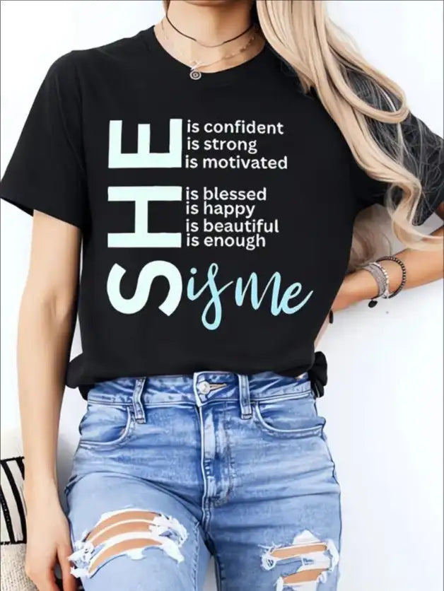Women's Printed Short-sleeved T-shirt - Lootquake