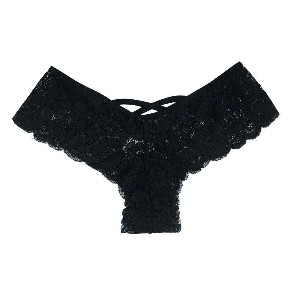 Chic 4-Pack Lace G-String Panties for Women