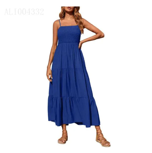 Chic Chiffon Layered Swing Dress