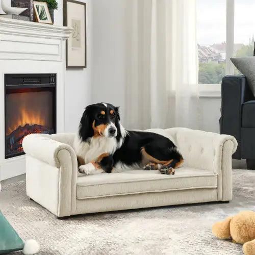 Chic Large Dog Sofa Bed