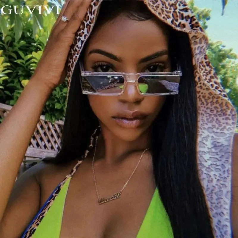 Chic Retro Rectangle Shades