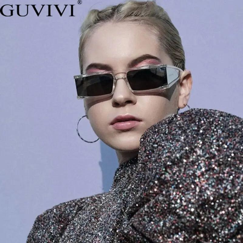 Chic Retro Rectangle Shades