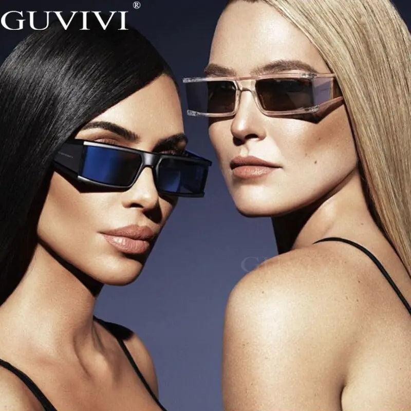 Chic Retro Rectangle Shades